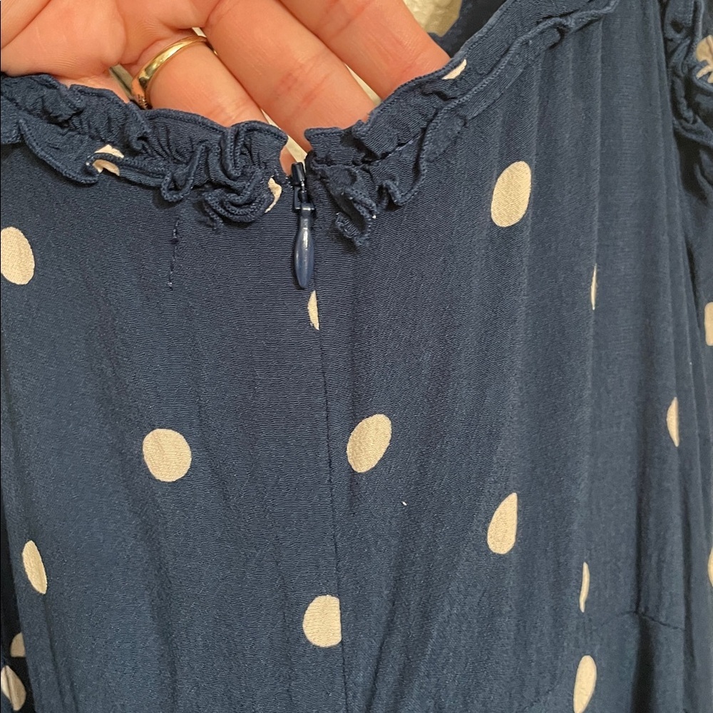 Faithfull the Brand Blue and White Jumpsuit - Picture 7 of 11